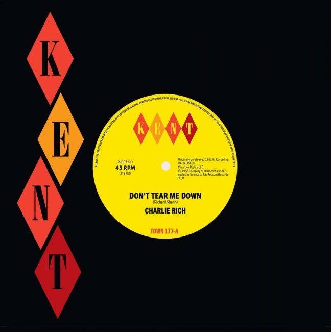 Rich ,Charlie - Don't Tear Me Down / Hotels, And Motels Rich ,Charlie - Don't Tear Me Down / Hotels, And Motels